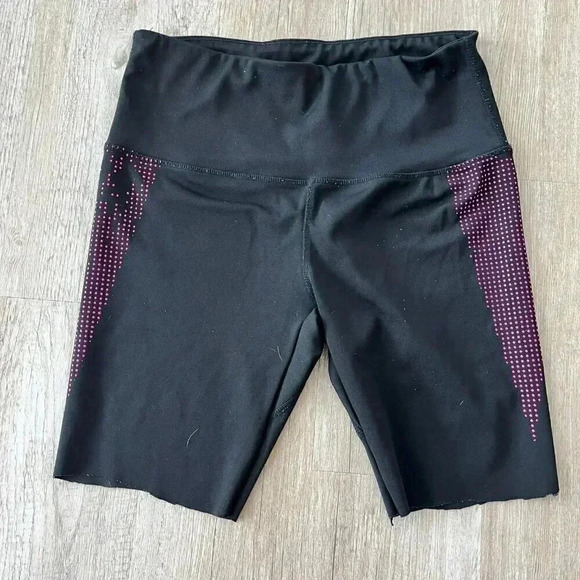 Womens Bundle of 2 Black Biker Shorts - L - Picture 6 of 11